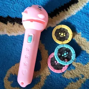 Mainan Anak Senter Proyektor 3 Piringan / Fun Flashlight / Mainan Proyektor Gambar / Mainan Edukasi