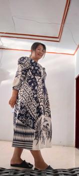 Product Review of Dress batik mewah virall 8845 Manis Casual from d**a 1