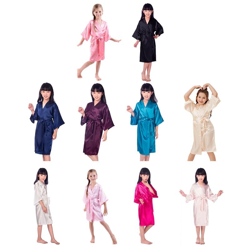 Children's party robe Robe Bathrobe The perfect gift for a girl or flower girl 0