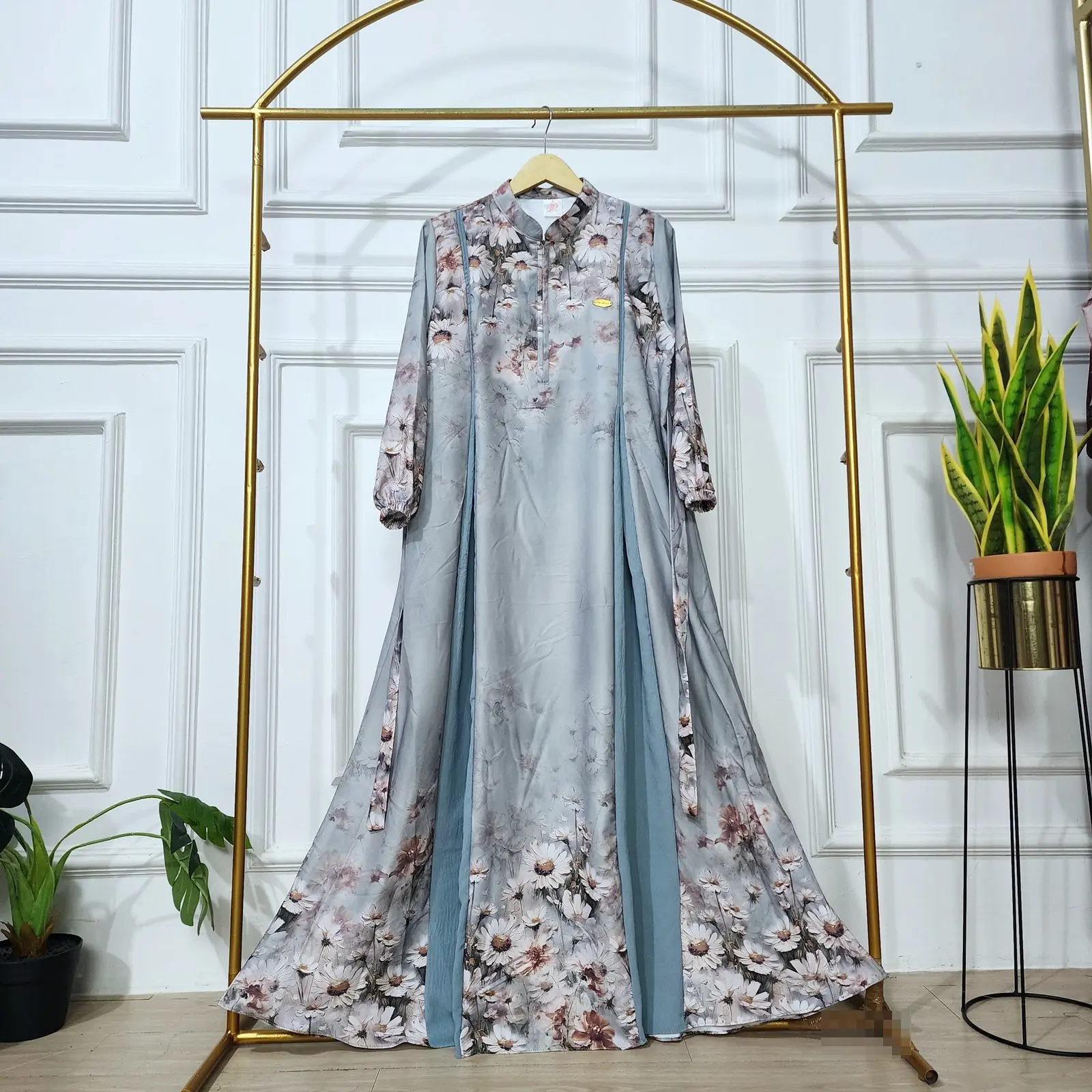 Gamismurahelsyifa - Gamis Model Terbaru Bahan Aleva dan Lionel Richie Mix Airflow Jumbo Dress Muslim Wanita Motif Kekinian Viral Busui Lebaran Mewah Dewasa Remaja Untuk Lebaran
