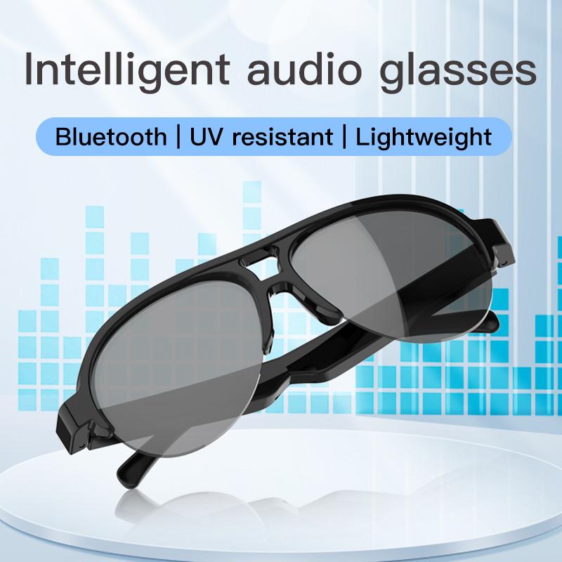 F08 Bluetooth Lenses Man Water Proof Smartglass Connected Bezel Smartglasses Polarized Men's Sunglasses Smart Glasses Sunglasses