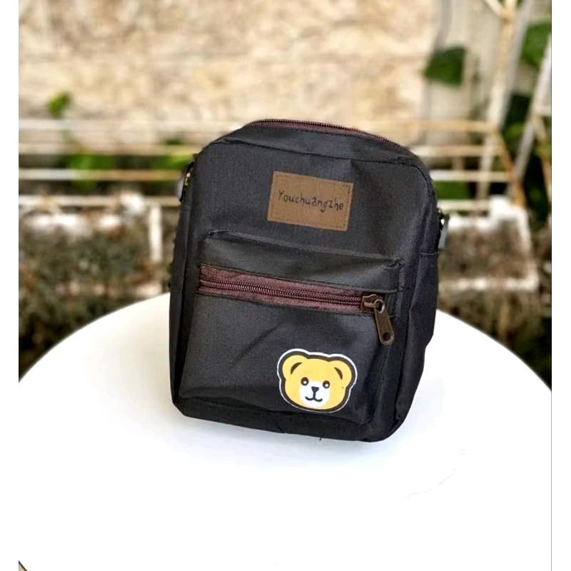Tas selempang lucu bahan tebal modis kekinian 2