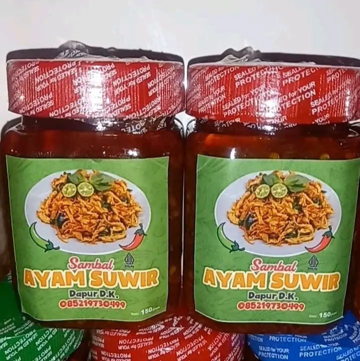 Sambal Ayam Suwir |  by Dapur D.K. (150ml)