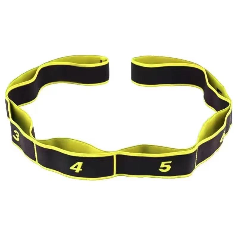 Resistance Band 8 Loops ZJ202 Multifungsi untuk Yoga, Pilates, dan Latihan Otot - Panjang 90 cm 1