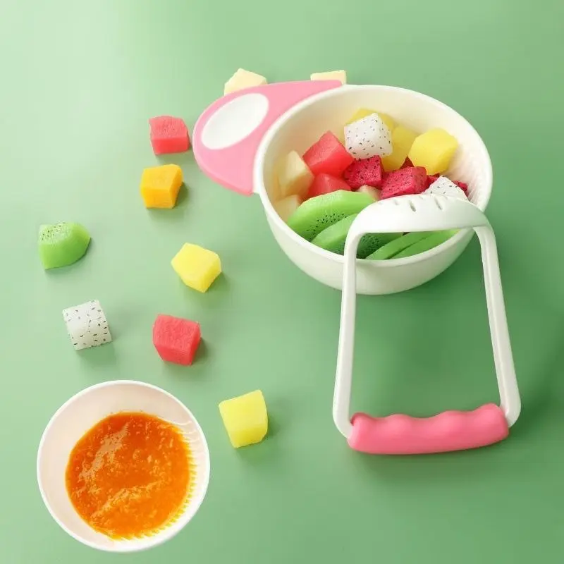 WDS Baby Food Maker Alat Makan Bayi Mangkok Mpasi Grinding Bowl Alat Pembuat Makanan Bayi B03 4