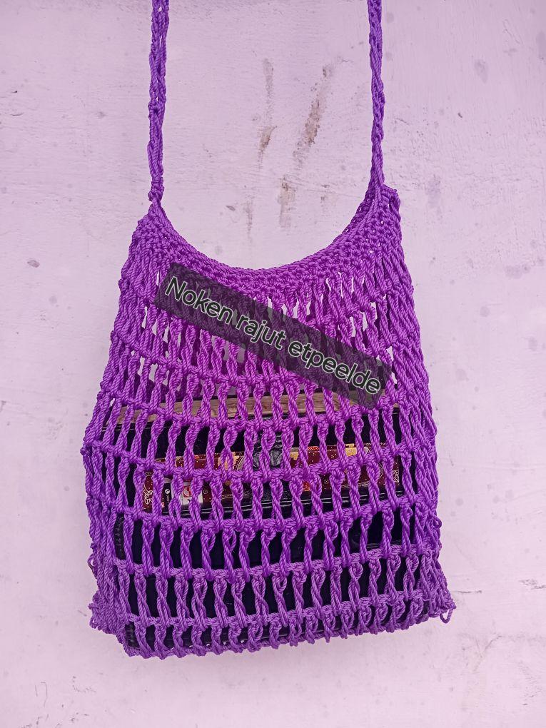 Noken Papua Bisa Muat Alkitab Buku Kecil dan HP Noken Jaring Ini Bisa Suci Ulag dan Tidak Mudah Rusak Warna Merah Kuning Hijau