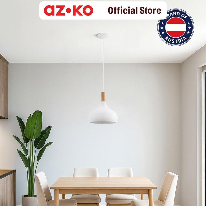 Gambar AZKO Eglo Sabinar Lampu Gantung Hias D28 - Putih Pendant Lamp Hanging Lamp Lampu Hias Lampu Hias Gantung Ceiling Lamp Lampu Dekorasi Chandelier Lamp dari AZKO ID Kota Administrasi Jakarta Barat Tokopedia