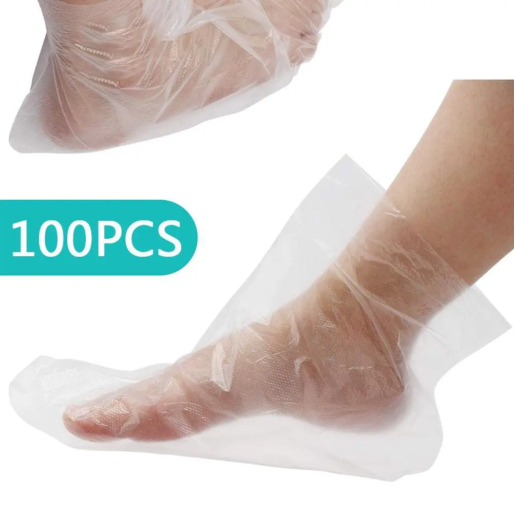 100PCS/set Disposable Foot Masks Feet Hands SPA Covers Care Tools Health A9S9