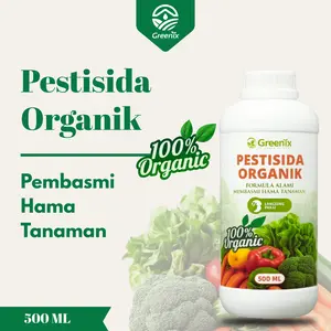 Greenix - Pestisida Organik Siap Pakai / Pembasmi Hama Tanaman 500 mL / Formula Alami Untuk Membasmi Semua Jenis Hama Tanaman fungisida obat jamur