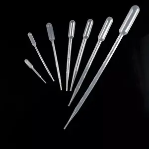 Pipet Plastik 3 ml Pipet Tetes Plastik Bening Sekali Pakai Disposable Pasteur Transparant Transfer Pipette High Quality