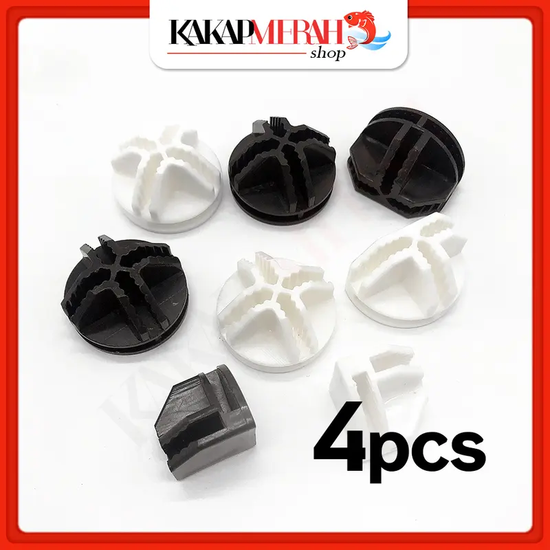 Konektor Sambungan Lemari Susun Pakaian Penyambung Rak Sepatu Bongkar Pasang 4 Pcs Buckle Connector 0
