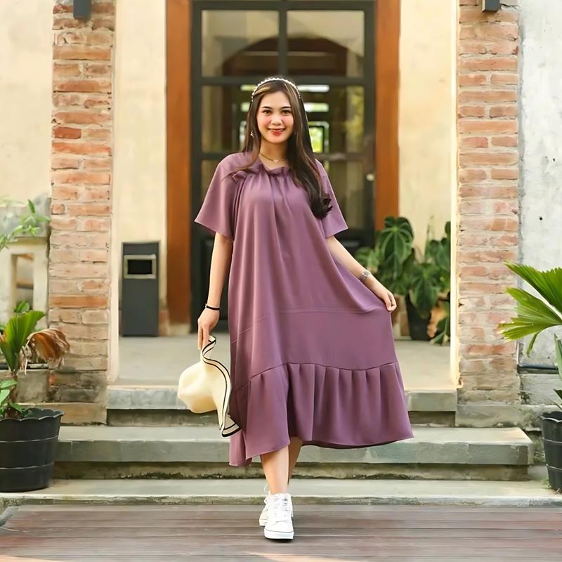 Product Introduction of Daster Murah Terbaru Kekinian Daster Fuji Crinkle Airflow Premium Dress Nyaman Tidur Cantik Kain Lembut 3