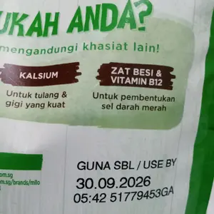 Milo ORI import Minuman cokelat malt berkhasiat tanpa cafein