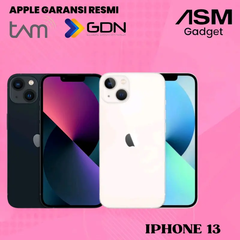 (ASM X K) - Apple iPhone 13 128 & 256GB Garansi Resmi 0