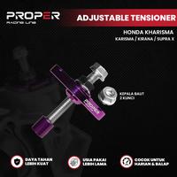 Gambar ADJUSTABLE TENSIONER HONDA KARISMA KIRANA SUPRA X PROPER RACING LINE dari Proper Racing Line Kota Administrasi Jakarta Utara 1 Tokopedia