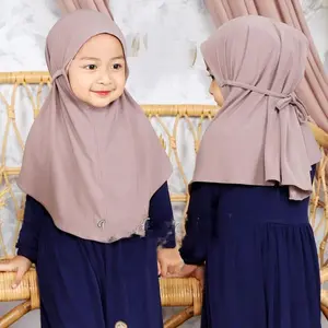 Jilbab Instan Bergo anak Diamond - Kerudung Anak Viral - Kerudung Wanita Nyaman Muslim Pashmina