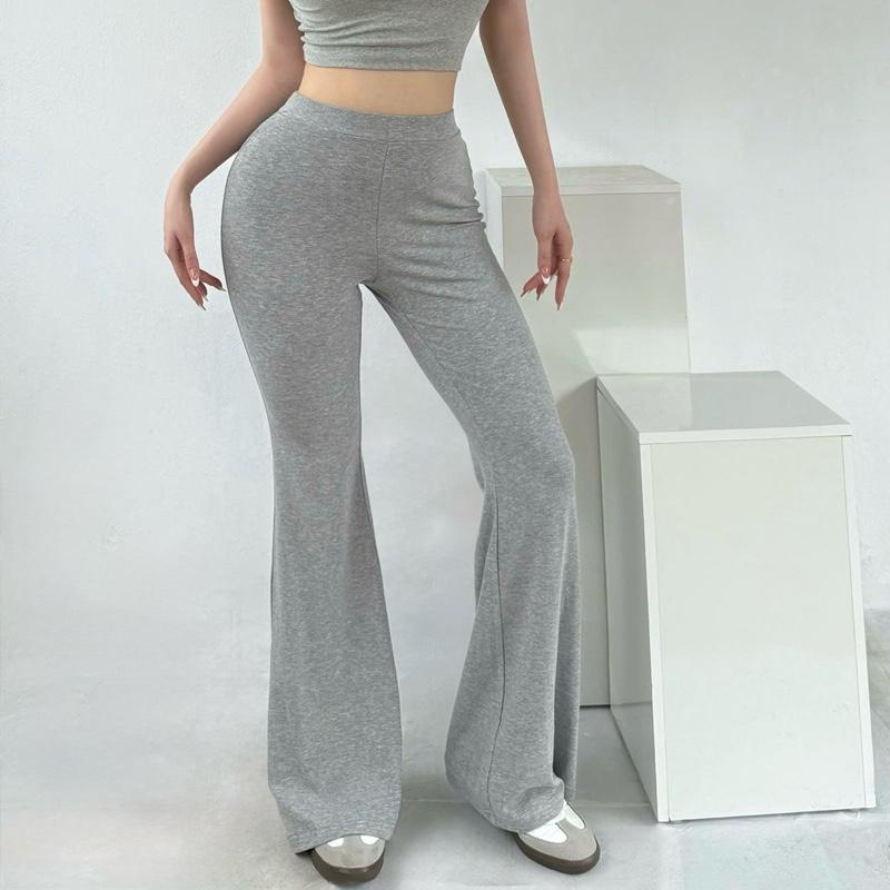 Quần ống loe legging cạp cao form ôm tôn dáng ANNAKIKI - 1006