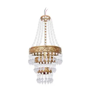 EELIC LHG-315 Lampu Hias Gantung Crystal 3 Layer Memberi Kesan Elegant Dan Mewah Desain Interior Modern