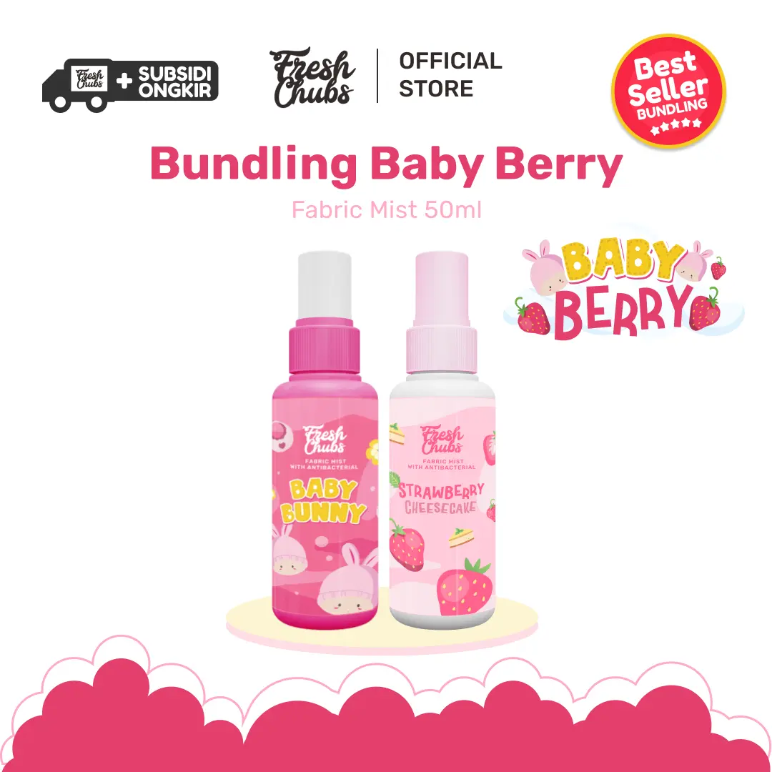[ Freshchubs ] BUY 1 GET 1 | Baby Bunny - Strawberry Cheesecake 50ml