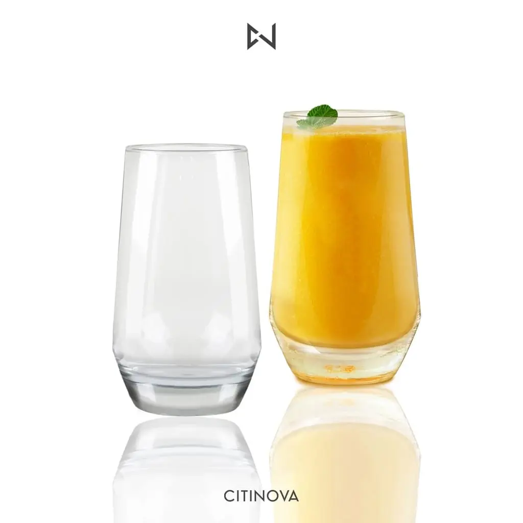 Gelas Kaca Citinova AKARI 390ml (1 SET 6 PCS) Minuman