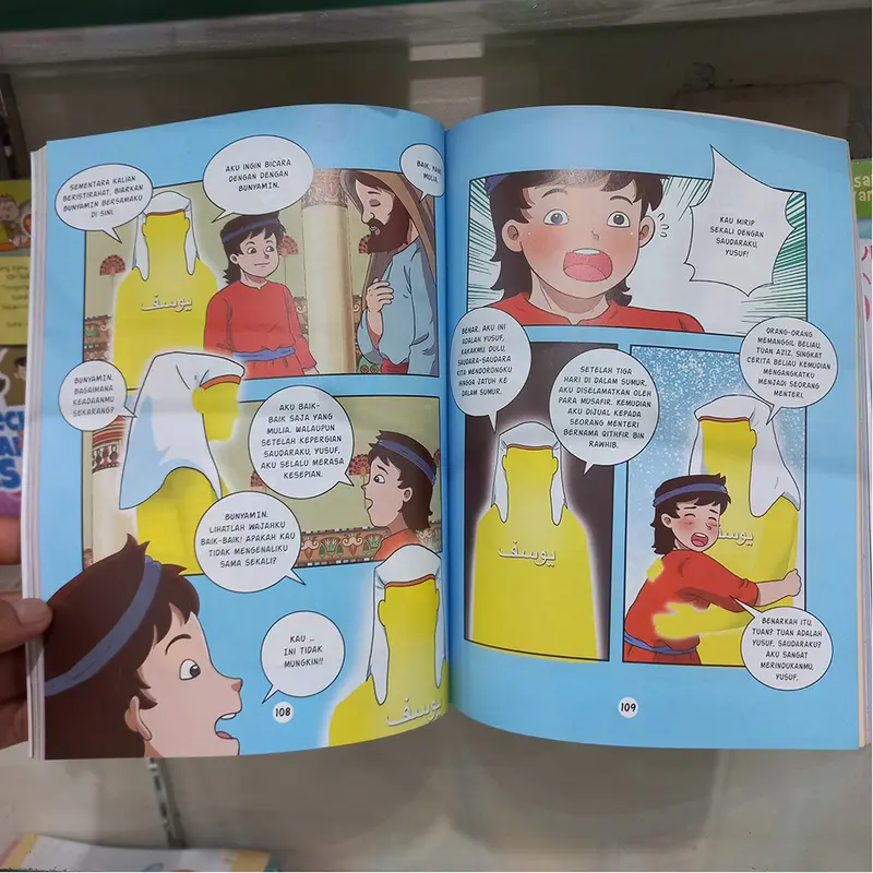 Komik 25 Nabi dan Rasul ORIGINAL Karya Aisha Shafa & Agus Willy Buku Anak Kisah Para Nabi Penerbit Al-Kautsar Kids 3