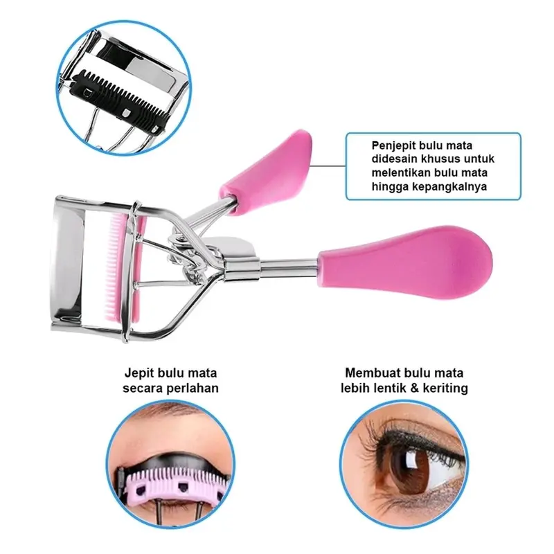 BUNDLING - Lash & Brow Serum Penumbuh Alis Mata Dengan Penjepit Bulu Mata Sisir Eyelash Maskara Melentikkan Tahan Lama Penebal 6