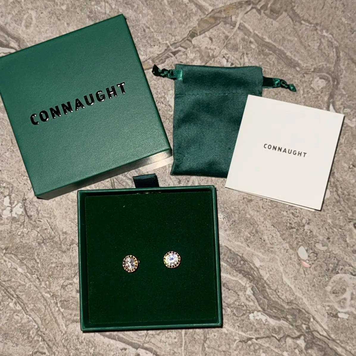 Design stud earring 925 good as gift for friend