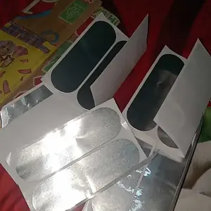 Penambal Panci 1 Lembar Aluminium (ISI 10PCS) Serbaguna Lem Panci Bocor Tahan Panas Stiker Lubang Panci