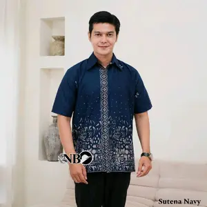Kemeja Batik Pria Terbaru Lengan Pendek Bahan Katun M L XL XXL Batik A A Pekalongan Kemeja Batik Pria Modern Terbaru Baju Batik Pria Terbaru Lengan Pendek
