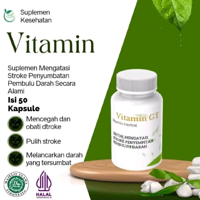 READY VITAMIN GT Mengatasi Penyemputan Pembulu Darah Original BPOM 0