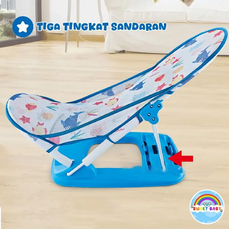 Tempat Mandi Bayi Berjaring Baby Bather Chair With Deluxe 1