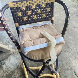 KURSI BONCENGAN ANAK ROTAN ASLI - Full Anyam Sintetis Untuk Motor Matic Usia 9 Bulan - 4 Tahun (FREE SABUK)