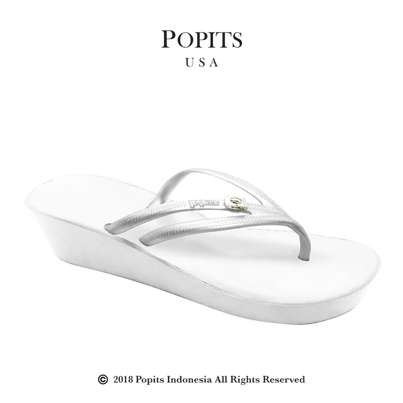POPITS-Tria Wedge-5cm-Basic-Original-Sandal Wanita 4