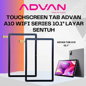 TOSCREEN TOUCHSCREEN TABLET ADVAN A10 WIFI 10.1'' - TABLET WIFI KACA LAYAR SENTUH
