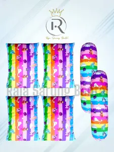RJS - OBRAL Sarung Bantal dan Guling Paket 6pcs Motif Karakter Anak Lucu Kekinian Bahan Katun Polymicro Tidak Luntur Gambar 3D
