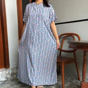 Amanda DASTER RAYON MOTIF premium ld 110 pj 125 by Hanin daster daily wanita Dress Bumil Busui Nyaman