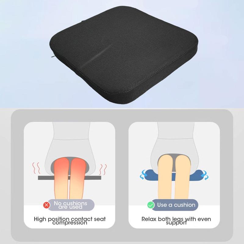Product Introduction of Car seat cushion seat booster main driver small female driver Section 2 car training special lady driving thick seat 26