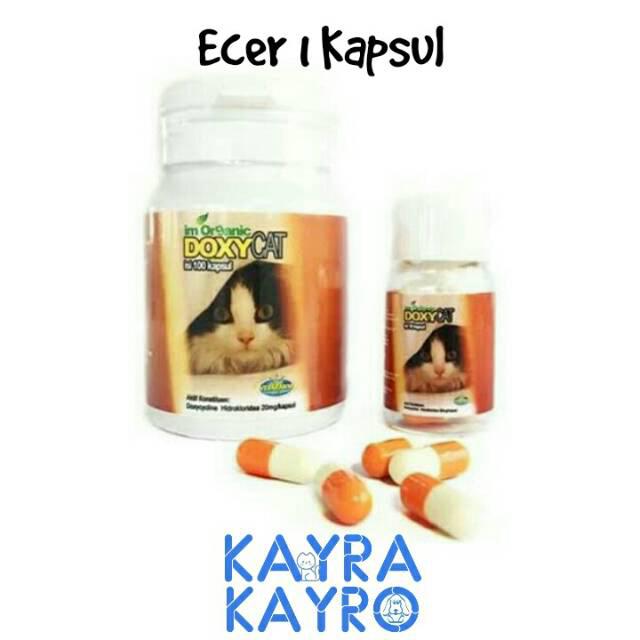 Im Organic Doxycat 1 Kapsul - Obat Flu Pilek Kucing - IMO 0