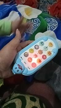 Product Review of MAINAN EDUKASI PONSEL BAYI / MAINAN HANDPHONE BAYI BENTUK BEBEK DUCK Plastik Piano from z**1 0