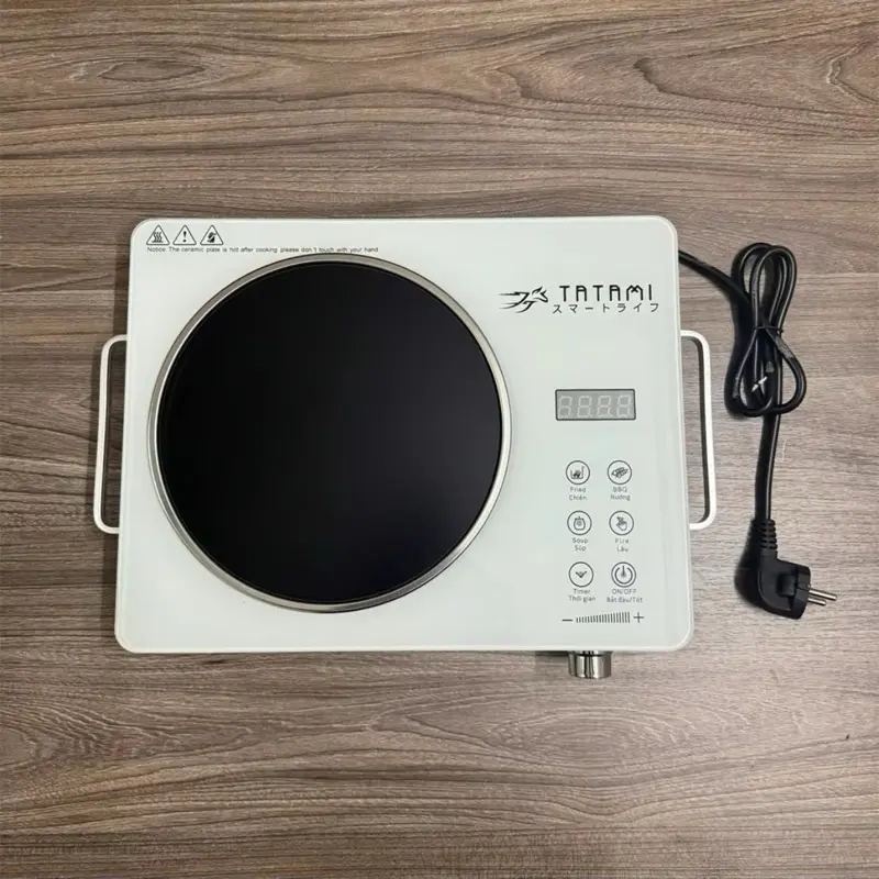(Deal hời) Bếp Hồng Ngoại Cao Cấp (PREMIUM) TATAMI Cảm Ứng Đa Chức Năng Công Suất 3500W Bếp Gốm Tatami 5