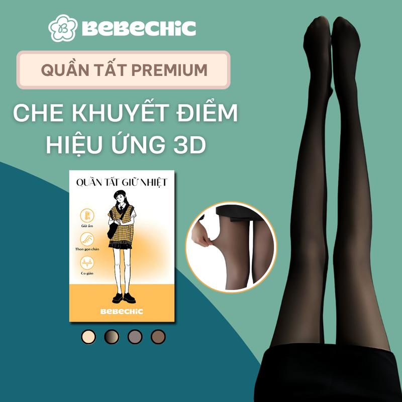 Quần Tất Hiệu Ứng 3D Cao Cấp Che Hoàn Toàn Khuyết Điểm BEBECHIC BT13