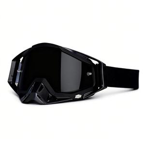 gafas de ciclismo polarizadas uv400 antiviento y antiniebla, unisex, lentes hd con marco ajustable para motocross, esquí y deportes extremos