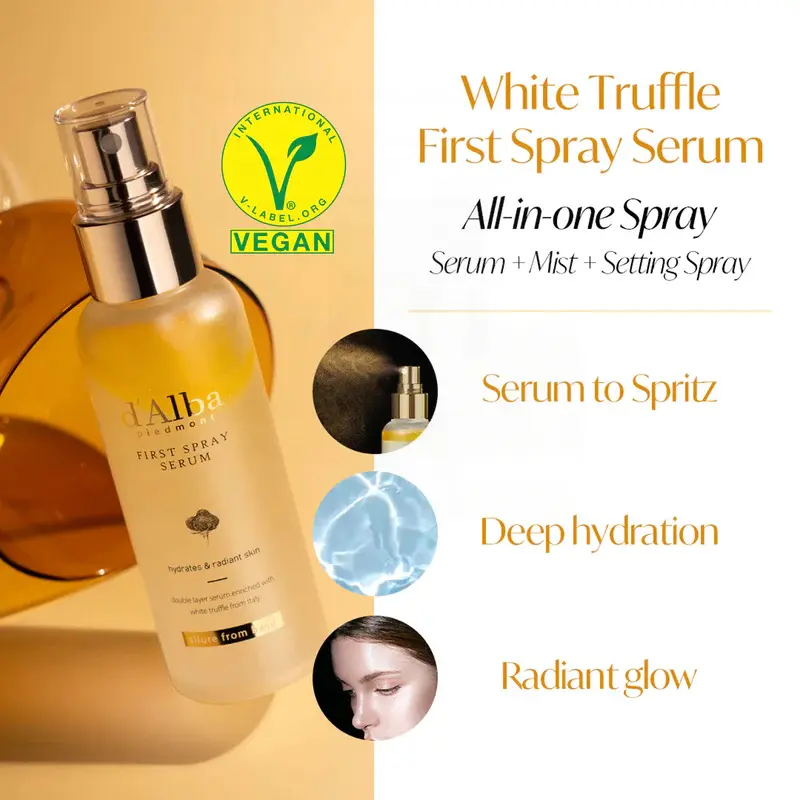 d'Alba White Truffle First Spray Serum 100ml 6