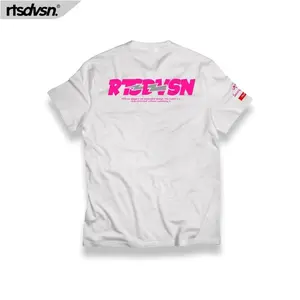 T-shirt RTSDVSN | lengan pendek motif BOLD PINK