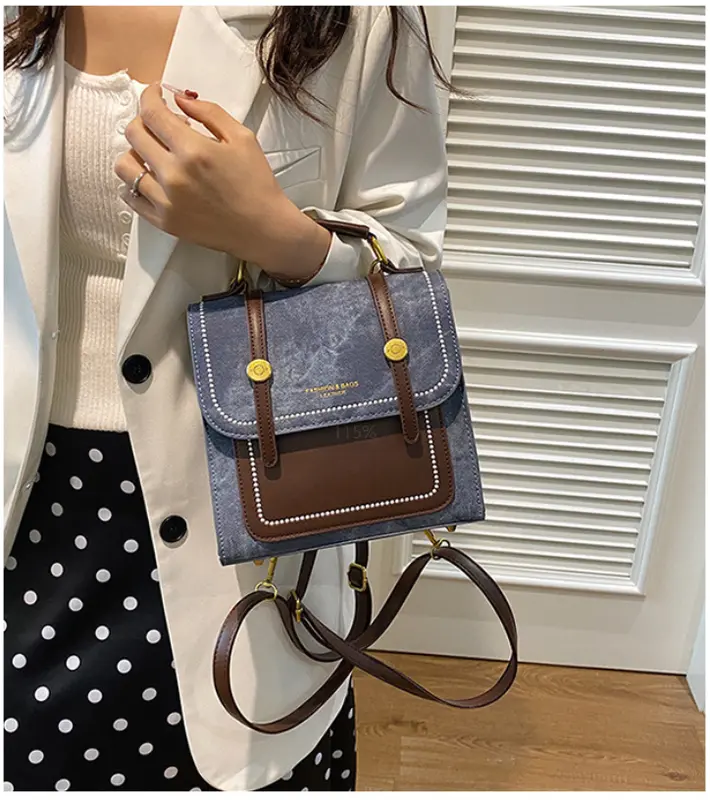 Túi Lớn Chống Thấm Nước, Giá Trị Cao, Phong Cách Lười Biếng, Thích Hợp Cho Du Lịch Ngoài Trời Và Đi Lại, Dung Lượng Lớn, Thiết Kế Đơn Giản Và Dễ Phối Đồ Túi Đa Năng 2