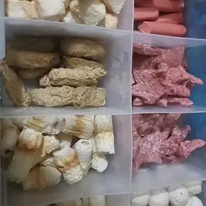 Kotak Plastik 8 Sekat Besar / Kotak Benang Besar / Green Leaf 1449