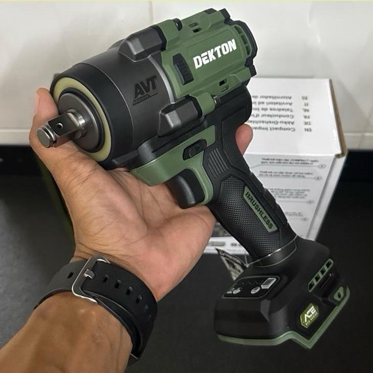 850Nm Gen4 Máy siết bulong pin 850Nm Bảo hành 12 tháng Dekton M21-IW850PROMAX motor brushless chính hãng