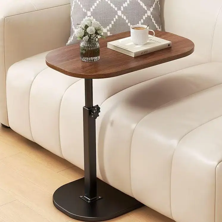 Wholesale Sofa Lifting Side Table Nordic Style Retro Movable Living Room Corner Table Sofa Side Table Side Table Side Table