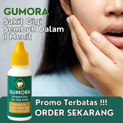 Obat Sakit Gigi Herbal Alami Gumora Ampuh atasi Sakit Gigi & gusi bengkak mulut anak dan dewasa
