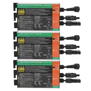 GMI 500W 600W 700W Solar Micro Inverter Aluminium Alloy DC to AC Grid
